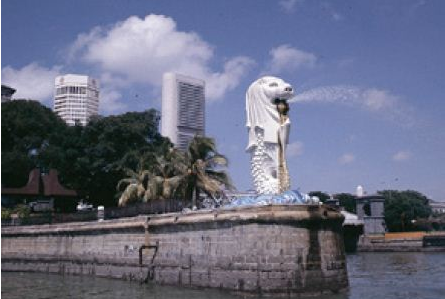 マーライオンとは 歴史 伝説から最新の状況まで もこす シンガポール