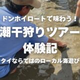 【バンコク発】パンダバスの日帰り潮干狩りツアーが想像以上に楽しい！ドンホイロートでタイのローカル海遊びを満喫